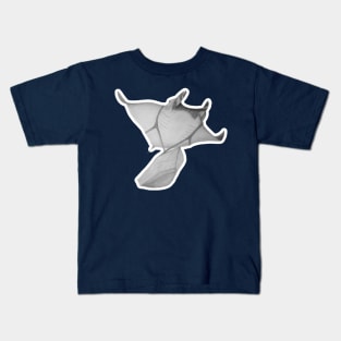 Manta Ray Airship Kids T-Shirt